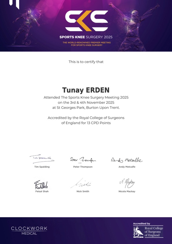 Sports Knee Surgery 2025